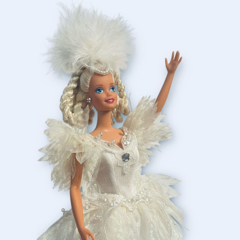 Vintage Barbie SWAN LAKE Music Box  #1648 MUSICAL BALLERINA DOLL 1991 w/ Box EC! - Picture 8 of 16
